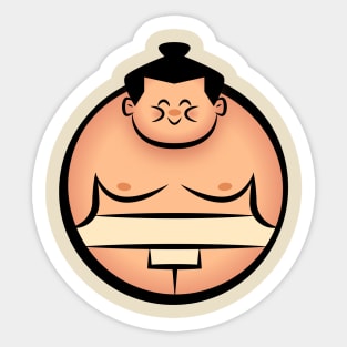 Chubby Sumo Sticker